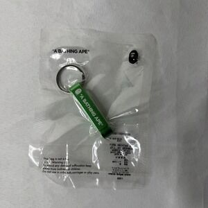 New A Bathing Ape Bape Green Aluminum Alloy Bottle Opener Keychain Streetwear